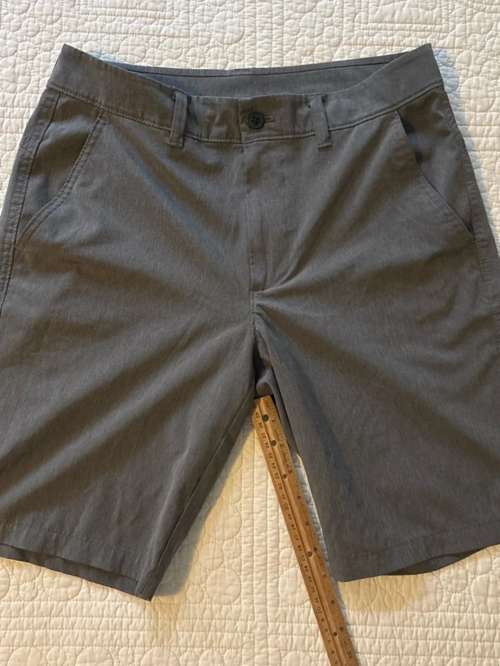 Old Navy Men's Slate Gray Flat Front Shorts